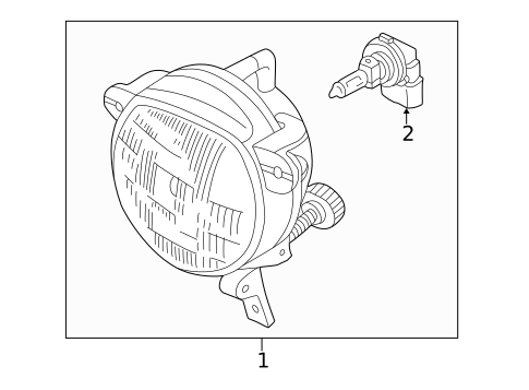 Fog Lamps for 2001 Jaguar XJR #0