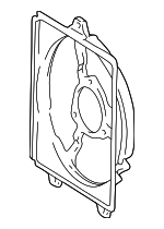 8845442020 - : Fan Shroud for Toyota: RAV4 Image