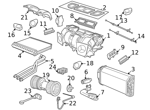 Hoses & Pipes for 2000 BMW M5 #0