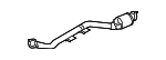 28606J5110 - : Front Pipe - Passenger Side (RH) for Kia: Stinger Image