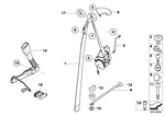 72119122831 - : Sliding Bracket for BMW Image