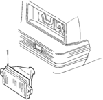 914756 - Electrical: Park Lamp Assembly for Pontiac: Grand Prix Image