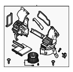 KB8B61140 - HVAC: Blower Assembly for Mazda: CX-5 Image
