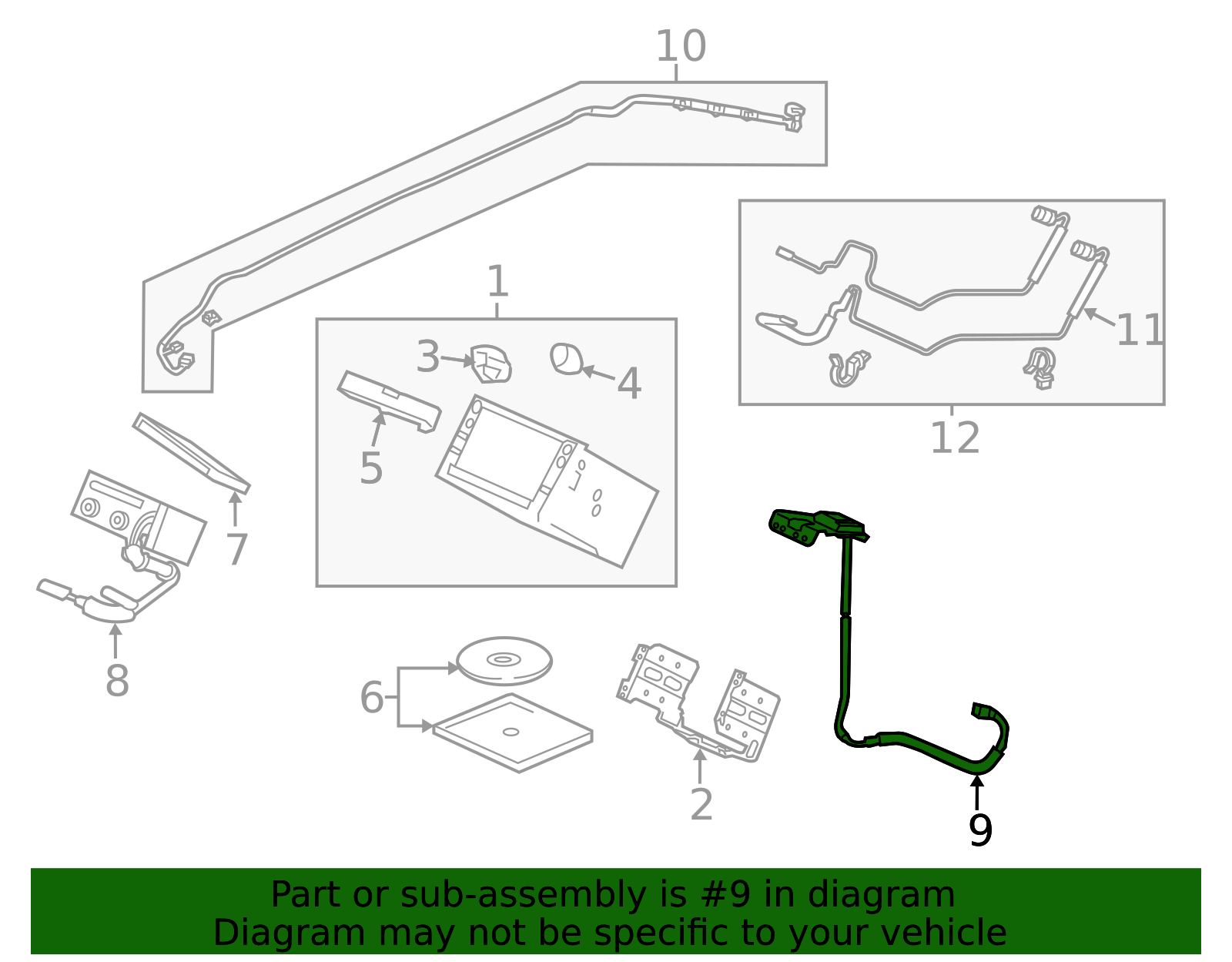 39835-TM8-A01 - GPS Antenna 2010-2014 Honda Insight | Honda Parts Online