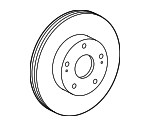 435120W060 - Brakes: Rotor for Lexus: IS F Image