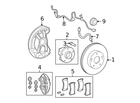 Anti-Lock Brakes for 2014 Lexus IS F #0