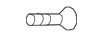 9YA500602 - Body: Lock Screw for Mazda Image