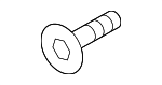 904400825 - Body: Door Lock Striker Plate Screw for Mazda Image