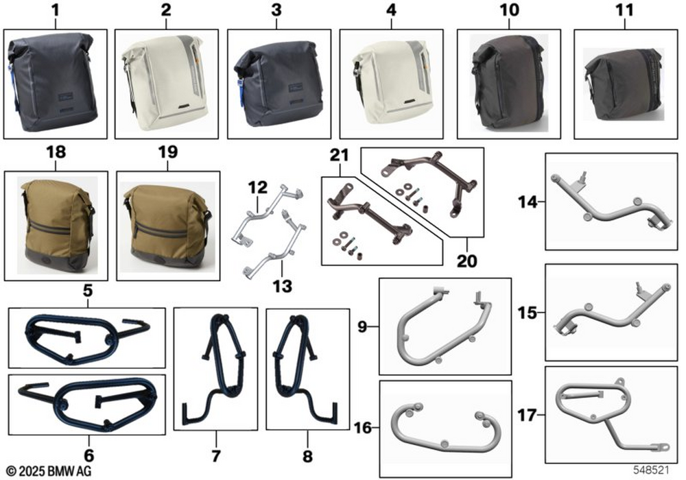 BMW MOTORRADポーチ Bmw Motorrad RIDE hip bag : Amazon.sg: Automotive