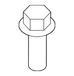 1K0129381 - Engine: Air Cleaner Assembly Bolt for Volkswagen Image