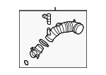 1K0129654BC - Engine: Hose Assembly for Volkswagen Image