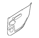 828609GE0B - Body: Water Deflector for Nissan: Armada, Pathfinder Armada Image