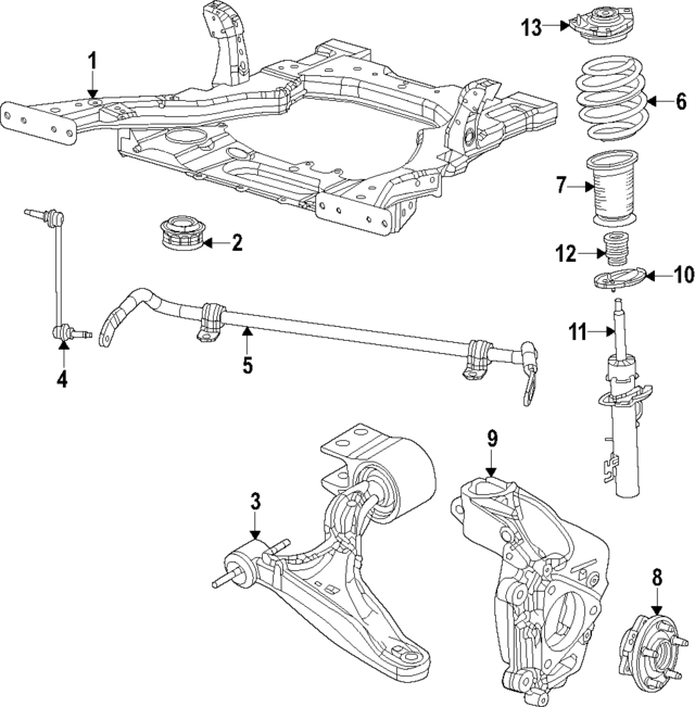 68586272AB - : Strut for Mopar Image