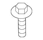 11547421 - Cooling System: Upper Baffle Bolt for Buick: Enclave, Encore GX, Envision, Envista, Regal Sportback, Regal TourX | Cadillac: ATS, CT4, CT5, CT6, CTS, Escalade, Escalade ESV, ESCALADE IQ, LYRIQ, OPTIQ, XT4, XT5, XT6 | Chevrolet: Blazer, Blazer EV, Bolt EUV, Bolt EV, Camaro, Colorado, Corvette, Cruze, Equinox, Equinox EV, Malibu, Silverado 1500, Silverado 1500 LTD, Silverado 2500 HD, Silverado 3500 HD, Silverado EV, Suburban, Tahoe, Trailblazer, Traverse, Traverse Limited, Trax | GMC: Acadia, Canyon, Hummer EV Pickup, Hummer EV SUV, Sierra 1500, Sierra 1500 Limited, Sierra 2500 HD, Sierra 3500 HD, Sierra EV, Terrain, Yukon, Yukon XL | Oldsmobile: Intrigue | Pontiac: G6, Grand Am, Grand Prix | Saturn: Aura, Ion, Sky Image