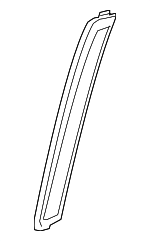 63149880028 - Body: Reflector for BMW: 740i, 750e xDrive, 760i xDrive, i7 Image