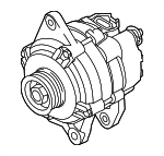 1800A316 - : Alternator for Mitsubishi Image