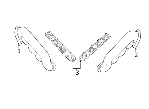 Exhaust Manifold for 2005 Ford Thunderbird #0