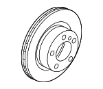 34106865723 - Brakes: Rotor for BMW Image