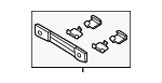 34116883731 - Brakes: Bleeder Valve Hardware Kit for BMW Image