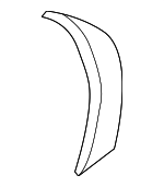 51767358001 - Body: Trim Molding for BMW: 640i Gran Coupe, 640i xDrive Gran Coupe, 650i Gran Coupe, 650i xDrive Gran Coupe, M6 Gran Coupe Image