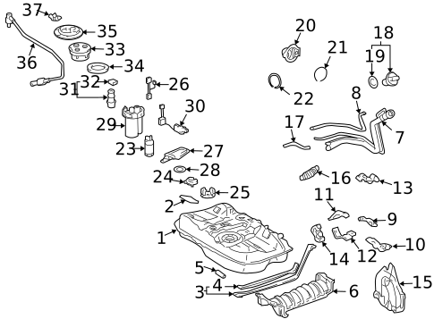 Senders for 2007 Toyota Solara #0