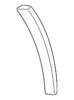 3L8Z7829165DAPTM - Body: Wheel Opening Molding for Ford: Escape Image