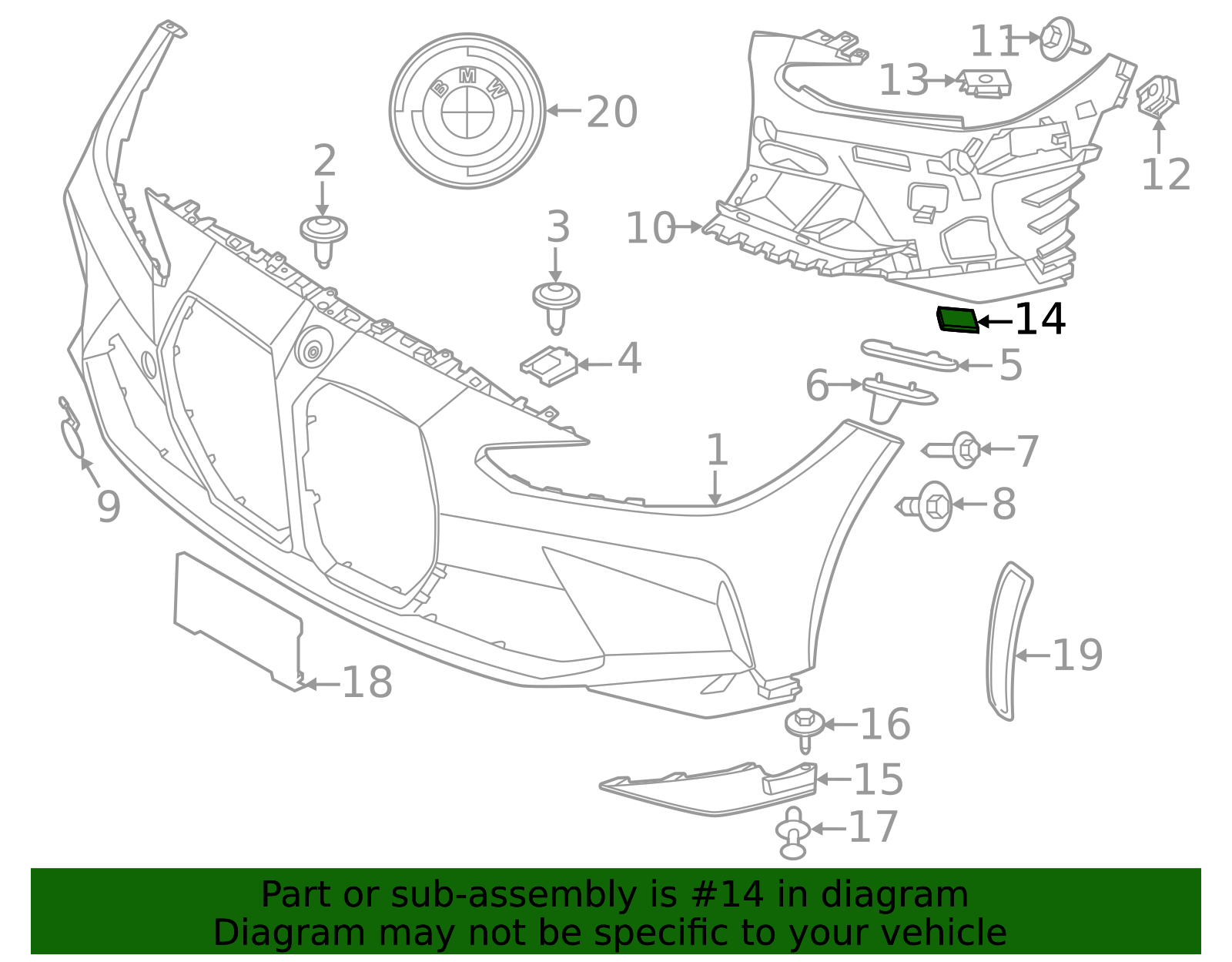 51-11-7-886-865 - High-Quality Support Panel Mount Kit for AutoNation Parts