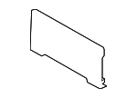 51118069435 - Body: License Bracket for BMW Image