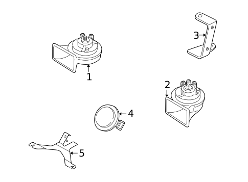 Anti-Theft Components for 2001 Audi TT Quattro #1