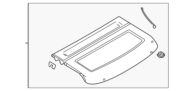 2020-2025 Mazda CX-30 Rear Cargo Cover Security Privacy Shade