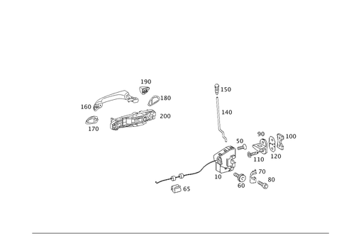 Locking System for 2006 Mercedes-Benz C230 #0