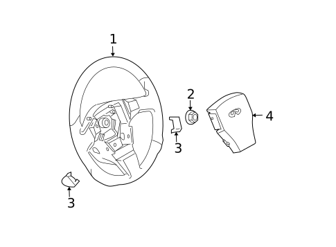 Steering Wheel & Trim for 2003 INFINITI G35 #1