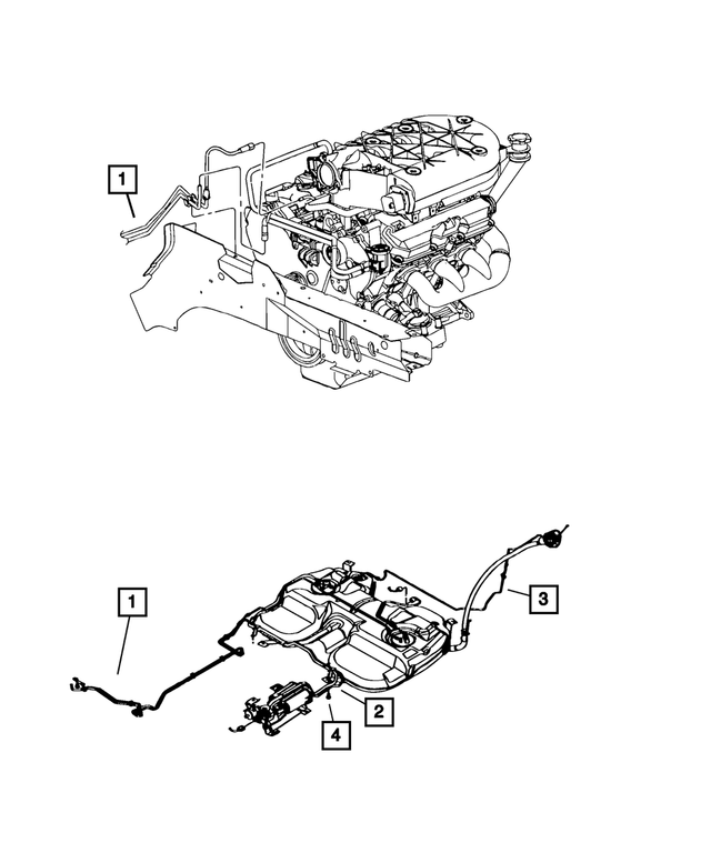 4809987AA - : Fuel Vapor Tube for Mopar Image