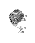 68186004AB - Electrical: Engine Block Heater Cord for Dodge: Challenger, Charger Image image