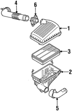 8971305633 - : Hose for Acura: SLX Image
