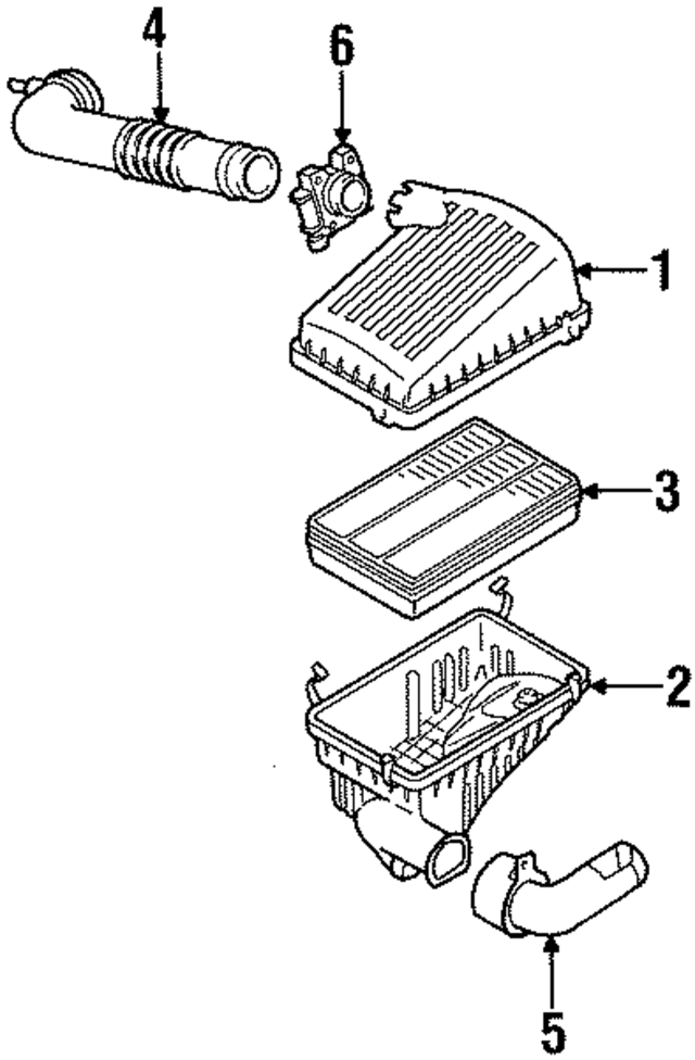 8971704791 - : Air Cleaner Body for Acura Image