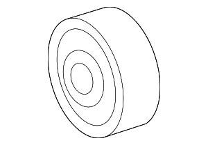 GM Genuine 12669569 Drive Belt Idler Pulley For LC9 5.3L Engines