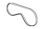 92068285 - Cooling System: AC Belt for Pontiac: G8, GTO Image