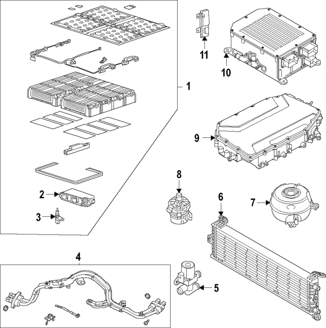80A907080E - Hybrid Components: Module for Audi Image