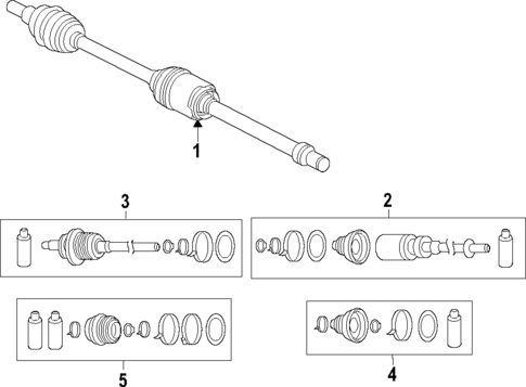 Axle Shafts & Joints for 2024 Mazda CX-30 #0