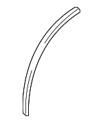 91176880 - Body: Wheel Flare Seal for Chevrolet: Tracker Image