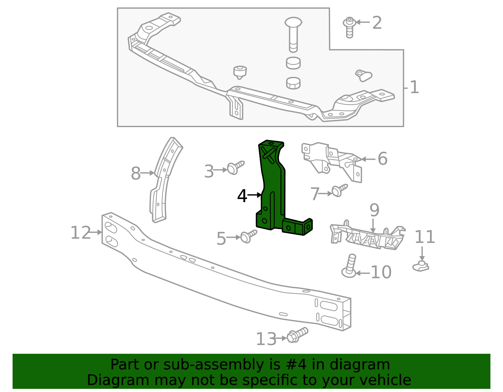 2021-2023 Buick Envision Support 84754213 GM | GMPartsDirect.com