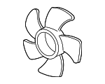19020RWCA01 - Cooling System: Fan Blade for Acura: RDX Image