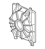 19015RWCA01 - Cooling System: Shroud for Acura: RDX Image