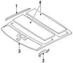 8943873824 - : Roof Trim for Isuzu Image