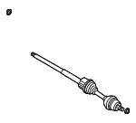 36011809 - : 2022-2023 Volvo XC60 - Axle Assembly for Volvo: XC60 Image