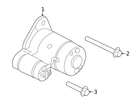 Starter for 2018 Nissan Rogue #0