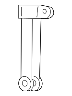 52125312AB - Suspension: Clevis for Dodge: Nitro | Jeep: Liberty Image