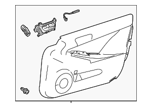 2015-2016 Lexus Door Trim Panel 67620-53841-42 | OEM Parts