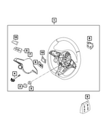 7SX13LXHAA - : Steering Wheel for Mopar Image
